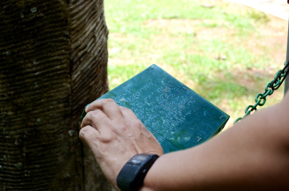 Prédios sem placas em braille no DF terão que pagar multa de até R$ 2,5 mil