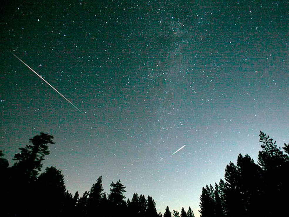 Chuva de meteoros pode ser observada nesta quarta-feira