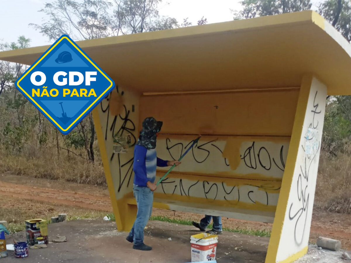 Park Way mais limpo com a ajuda do GDF Presente