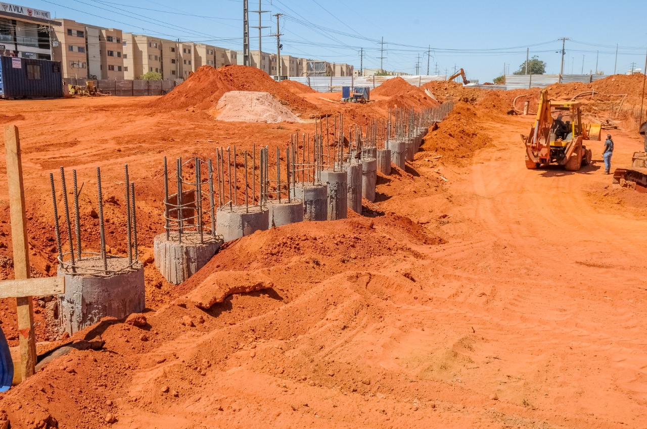 Viaduto do Recanto das Emas: 30% de execução