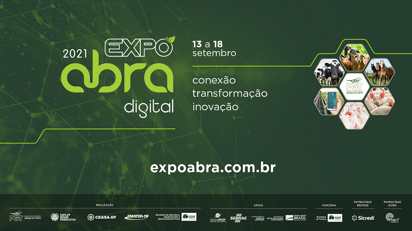 Expoabra 2021 abre segunda (13) na Granja do Torto