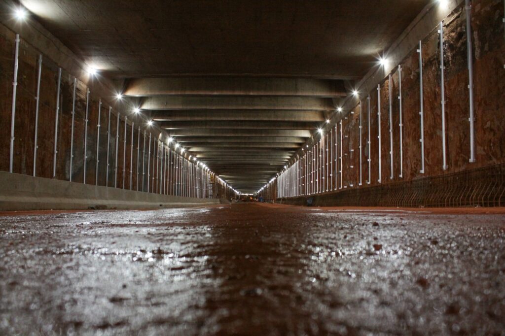 Circulação de ar no túnel será sustentada por 52 jatos ventiladores