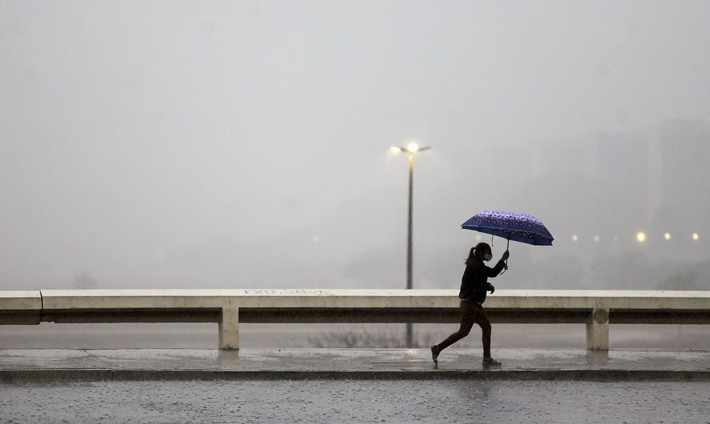 Chuva demorará a chegar no DF