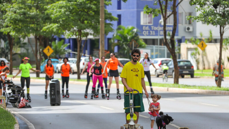 Veja como foi a retomada da Rua de Lazer do Guará