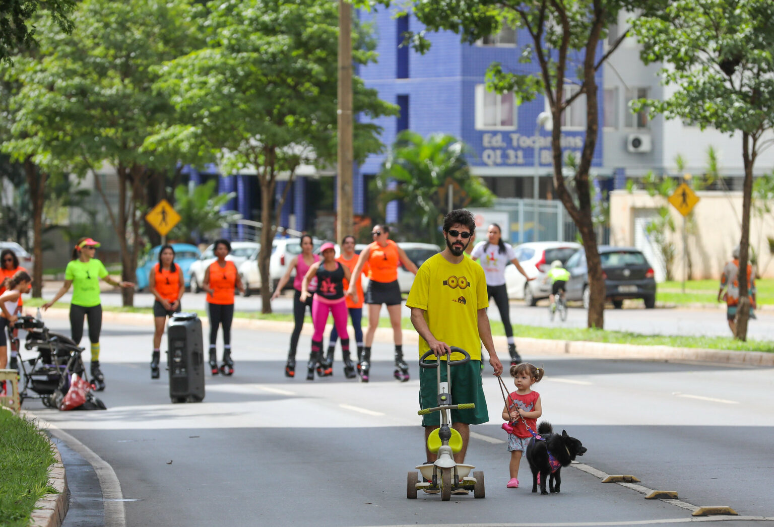 Veja como foi a retomada da Rua de Lazer do Guará