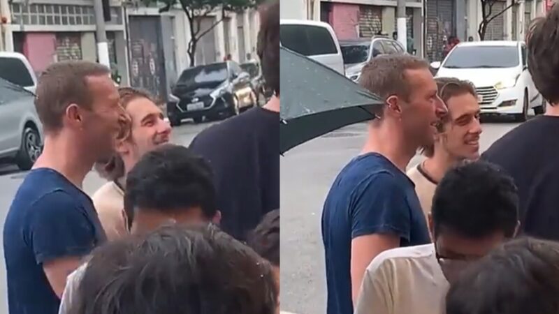 Chris Martin finaliza agenda do Coldplay em São Paulo com ida a uma roda de samba