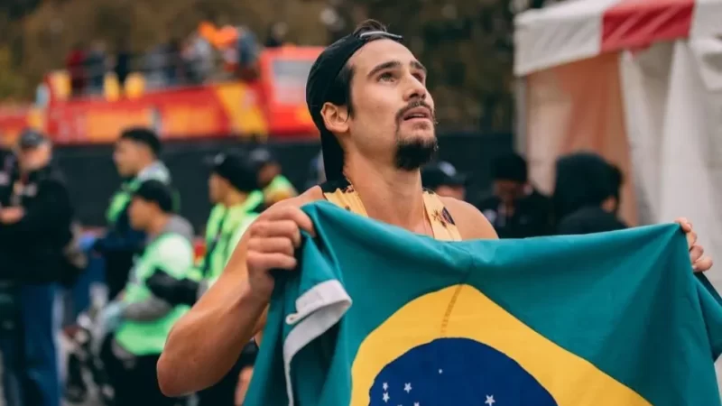 Nicolas Prattes prova que é rápido e quebra recorde em maratona de Los Angeles