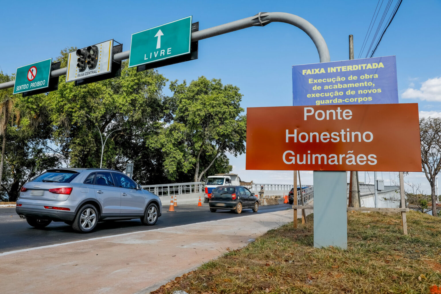 Ponte Honestino Guimarães será interditada nesta sexta (25)