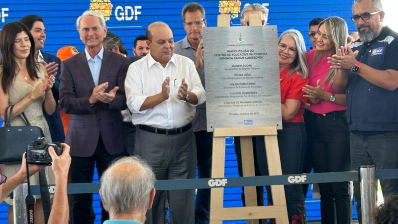 GDF inaugura creche no Sol Nascente