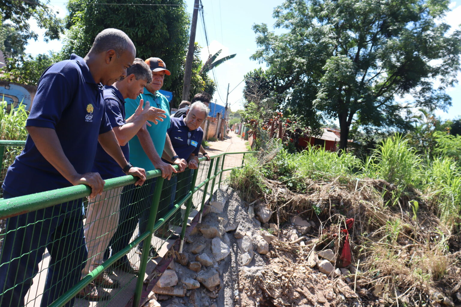 GDF acompanha ações emergenciais na Vila Cauhy