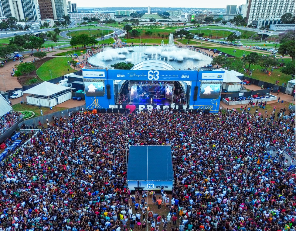 Viva Brasília: programação completa das atrações dos 64 anos da capital