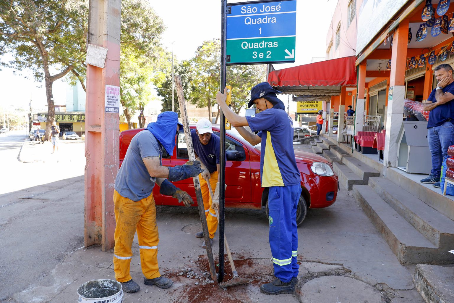 São Sebastião e Samambaia ganham novas placas de endereçamento