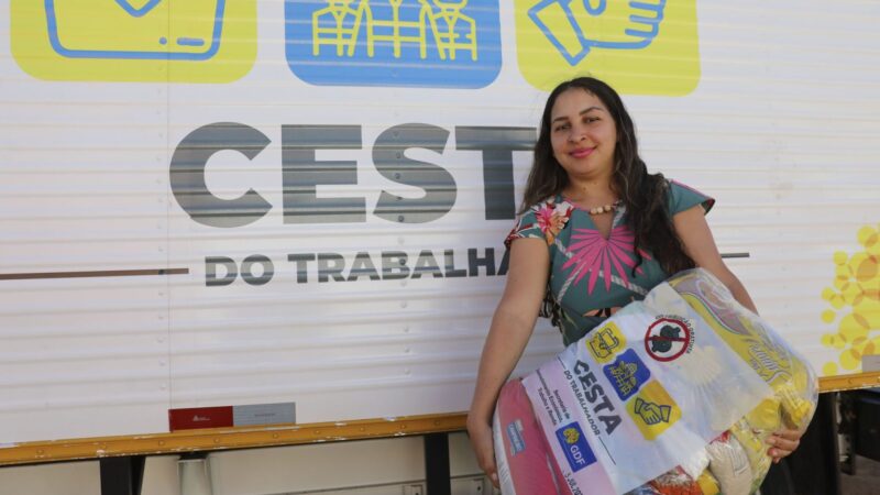 Cesta do Trabalhador já garantiu segurança alimentar a 23 mil desempregados no DF