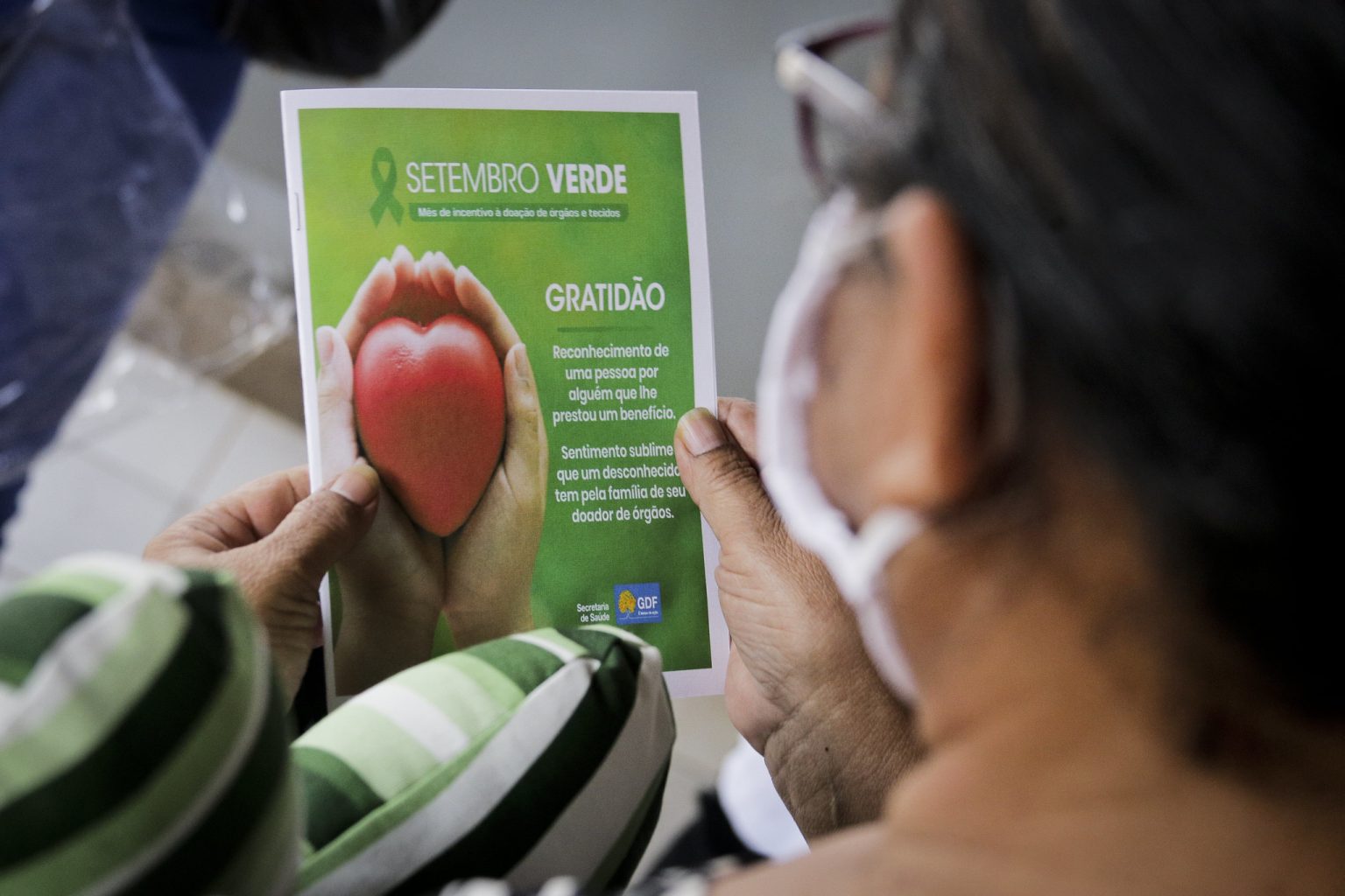 Ação em apoio à doação de órgãos leva serviços de saúde ao Parque da Cidade