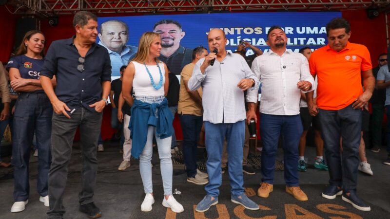 Governador anuncia primeiro curso de subtenentes e nova turma de formação de praças