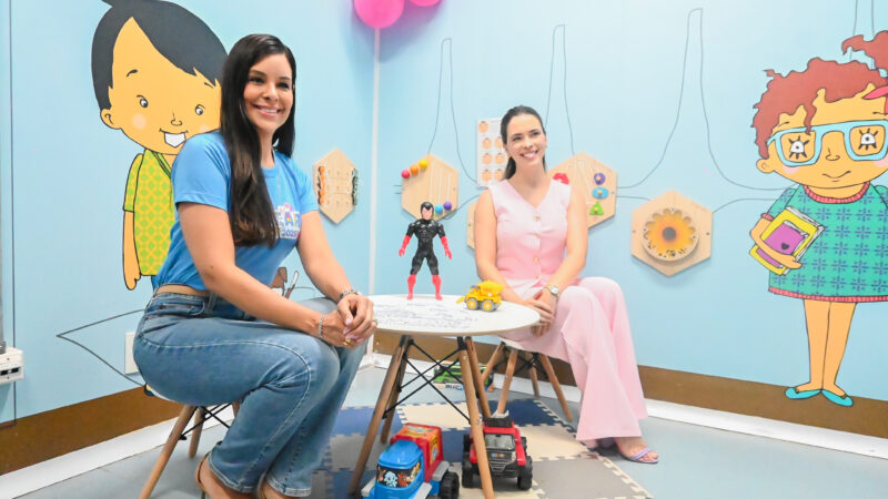 Primeira-dama do DF inaugura ambientes lúdicos dedicados ao acolhimento de crianças em UPAs