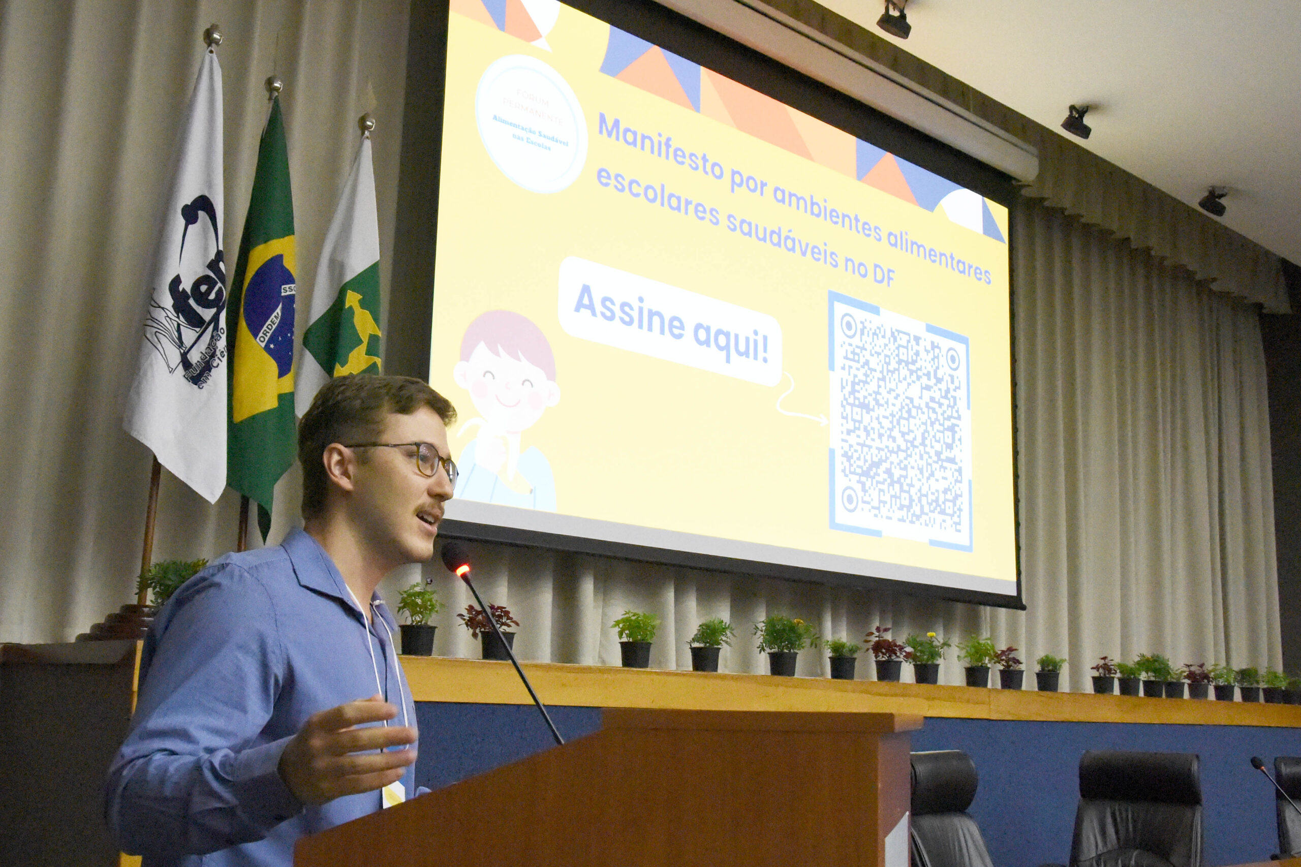 Seminário incentiva hábitos alimentares equilibrados nas escolas do DF