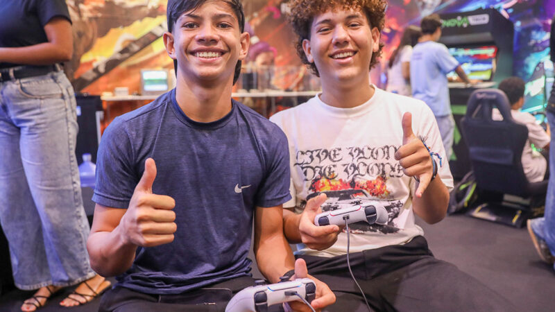 Festival Next Level oferece oficinas sobre tecnologia e imersão no mundo gamer em Taguatinga