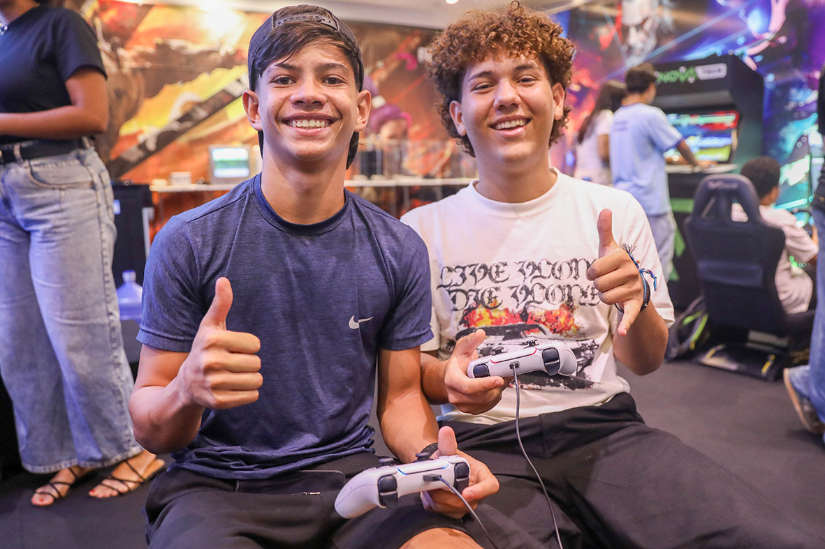 Festival Next Level oferece oficinas sobre tecnologia e imersão no mundo gamer em Taguatinga