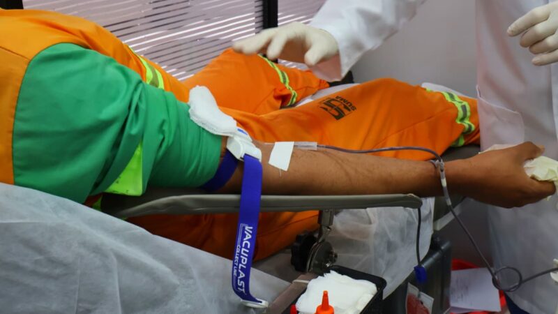 União e solidariedade marcam primeira edição de 2026 do Gari Sangue Bom