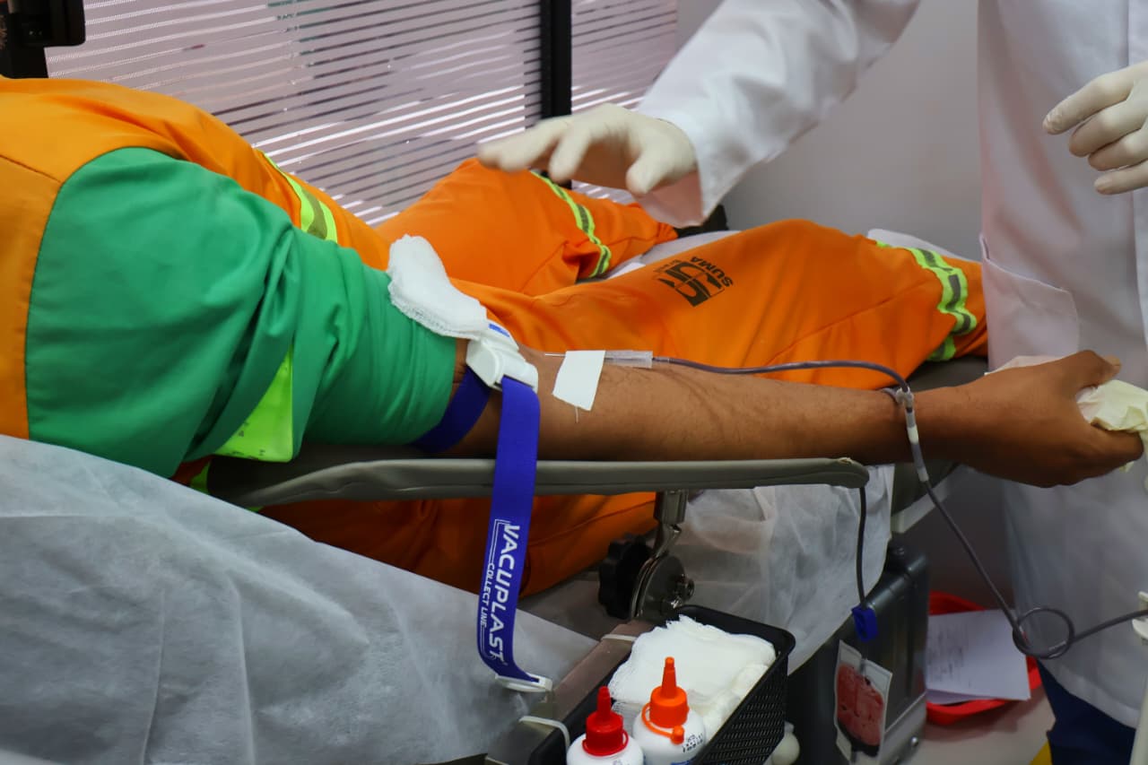 União e solidariedade marcam primeira edição de 2026 do Gari Sangue Bom