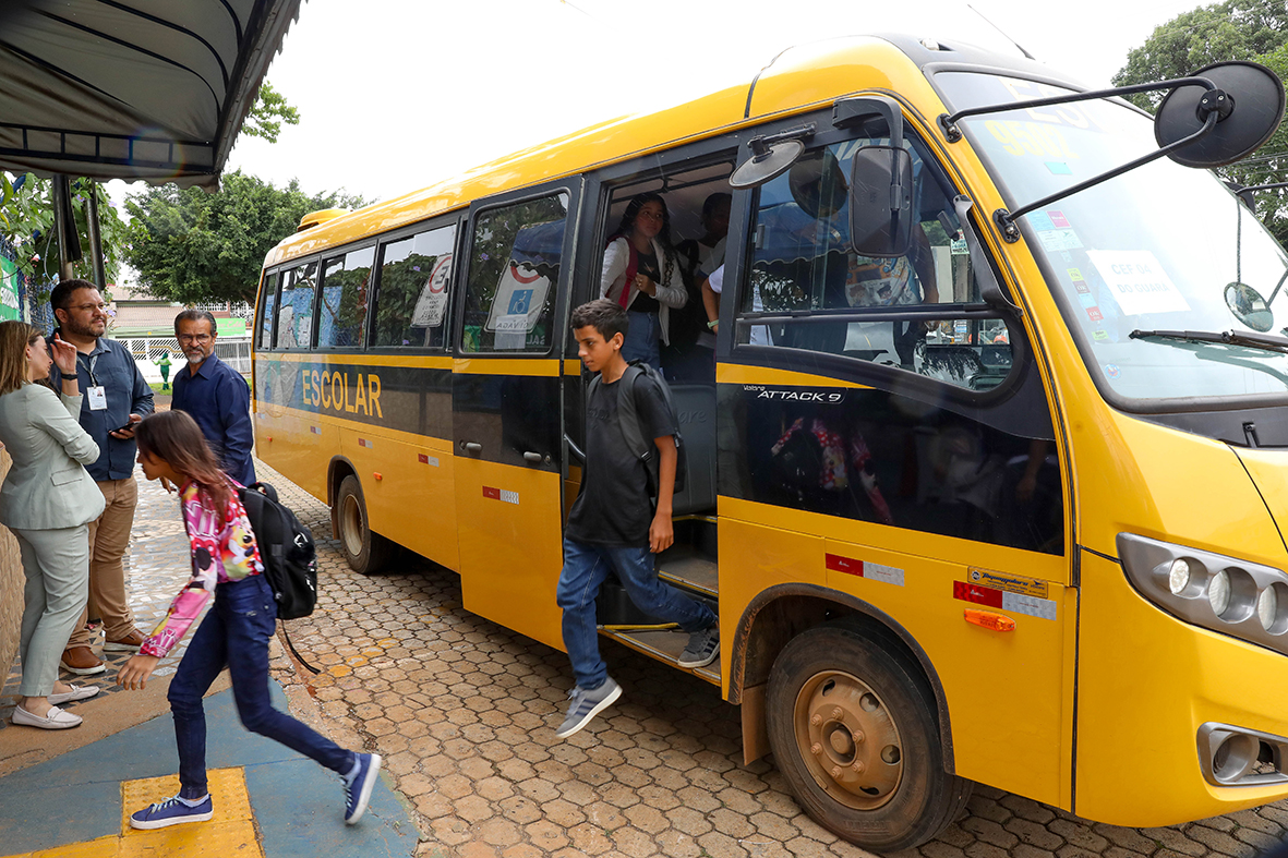 GDF renova quase 70% dos ônibus escolares e passa a ter a frota mais nova do país