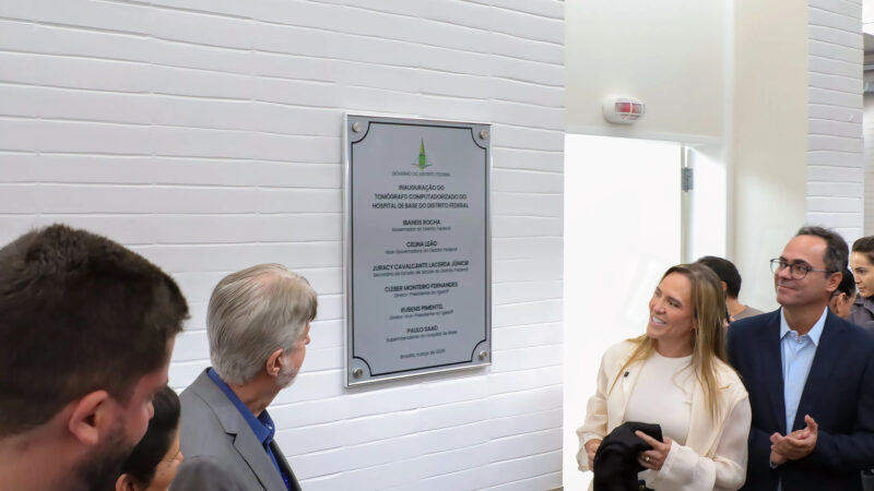 Hospital de Base ganha novo tomógrafo e dobra capacidade de exames