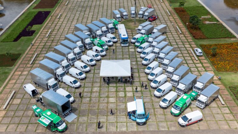 Saúde recebe 56 novos veículos, com investimento de R$ 28 milhões
