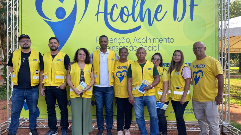 Acolhe DF já realizou 500 abordagens a pessoas em situação de rua no Distrito Federal desde julho de 2025