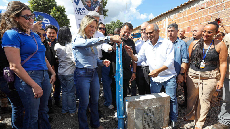 GDF leva água tratada a 1,4 mil moradores do Arapoanga