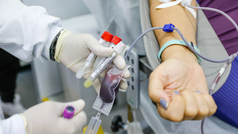 Unidade móvel faz coleta de sangue de doadores em Sobradinho II nesta quinta-feira (9)