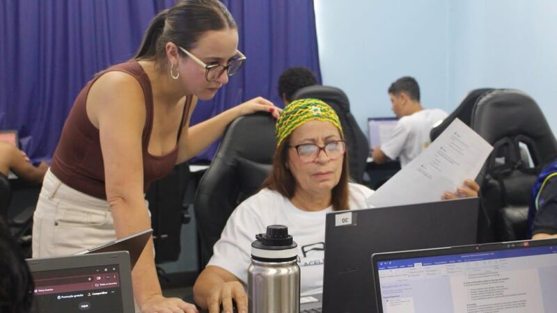 Projeto Acelera Tech abre vagas em Samambaia para cursos gratuitos de tecnologia